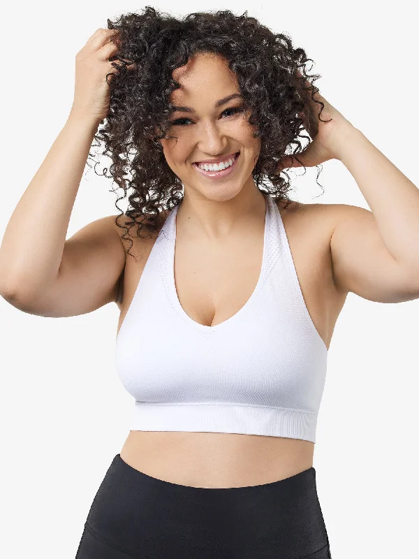 The Lea - Cooling Low-Impact Racerback Sports Bra Supportive Sports Bra