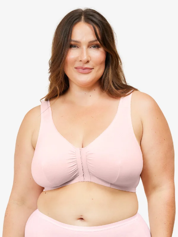 The Meryl - Cotton Front-Closure Comfort & Sleep Bra Smooth Fit Bra