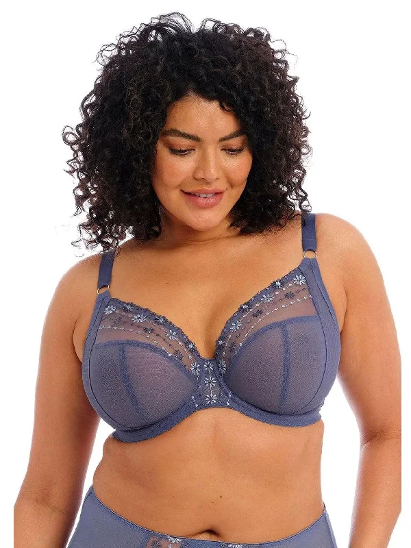 Matilda Denim Daisy Underwire Bra Floral Lace Bra