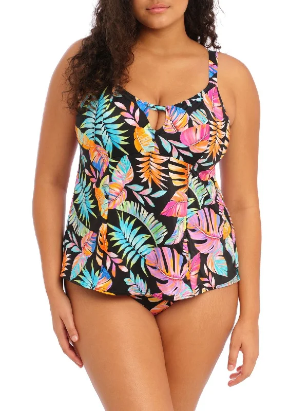 Tropical Falls Tankini Top Adjustable Swim Top