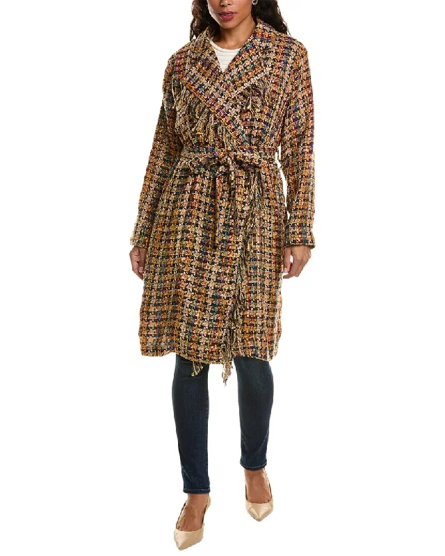 ALLISON Jasmine Tweed Jacket Jacket Blazer Coat