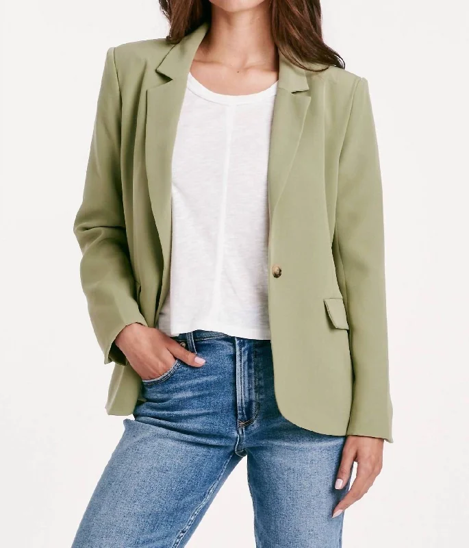 Berkley Blazer Jacket In Green Herringbone Jacket Checkered Jacket Solid Jacket