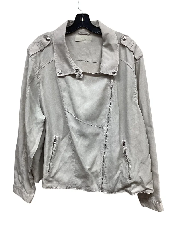 Jacket Other By Blanknyc In Tan, Size: 2x Toggled Jacket Drawstring Jacket Belted Jacket