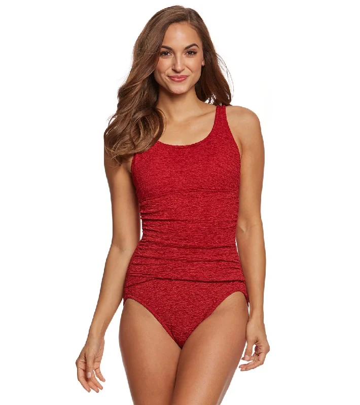Penbrooke Krinkle Mastectomy Chlorine Resistant Empire One Piece Swimsuit Brick Strapless Swimsuit Top Penbrooke Krinkle Mastectomy Chlorine Resistant Empire One Piece Swimsuit Brick Strapless Swimsuit Top