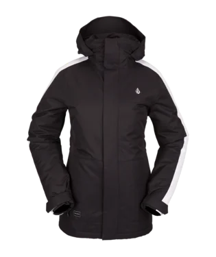 22/23 Volcom Westland Insulated Jacket Black Zippered Jacket Buttoned Jacket Snapped Jacket 22/23 Volcom Westland Insulated Jacket Black Zippered Jacket Buttoned Jacket Snapped Jacket