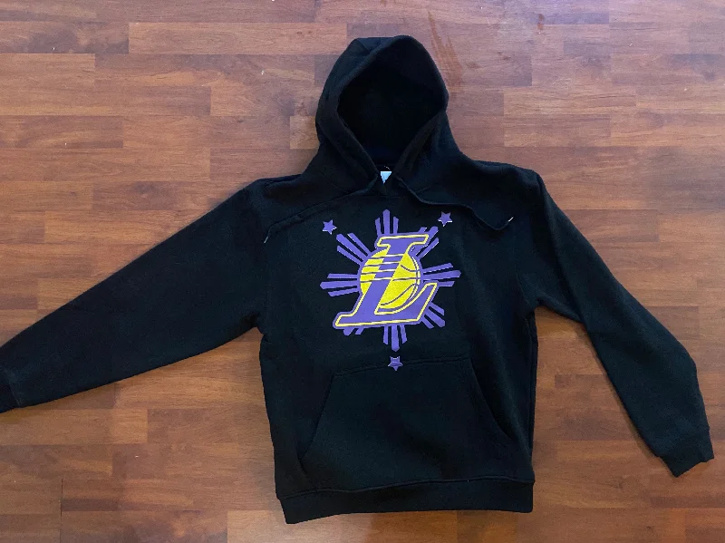 3 Stars and Sun Laker Championship Hoody Hoodie with Hem Patch Decorative Personalized 3 Stars and Sun Laker Championship Hoody Hoodie with Hem Patch Decorative Personalized