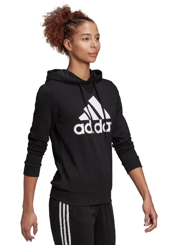 Adidas Womens Essentials Relaxed Logo Hoodie <br> GM5514 Hoodie with Color Block Contrast Stylish Adidas Womens Essentials Relaxed Logo Hoodie <br> GM5514 Hoodie with Color Block Contrast Stylish