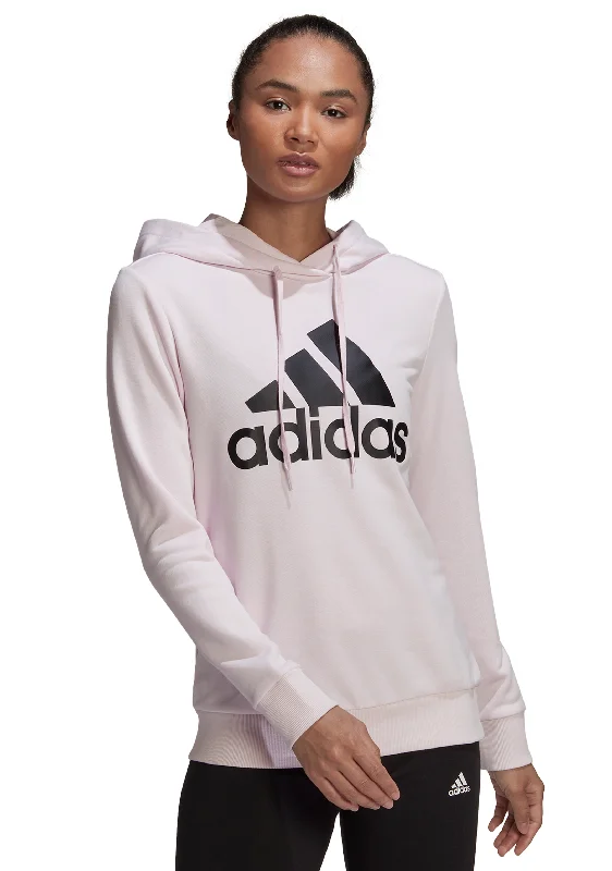 Adidas Womens Essentials Relaxed Logo Hoodie <br> HD1707 Hoodie with Zipper Placket Modern Functional Adidas Womens Essentials Relaxed Logo Hoodie <br> HD1707 Hoodie with Zipper Placket Modern Functional