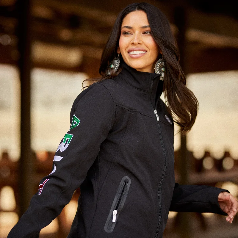 Ariat Mexico Jacket Women's Softshell Black Fleece Jacket Down Jacket Feather Jacket Ariat Mexico Jacket Women's Softshell Black Fleece Jacket Down Jacket Feather Jacket
