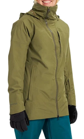 Burton Pillowline GORE-TEX Womens Jacket Martini Olive Nylon Jacket Polyester Jacket Spandex Jacket Burton Pillowline GORE-TEX Womens Jacket Martini Olive Nylon Jacket Polyester Jacket Spandex Jacket