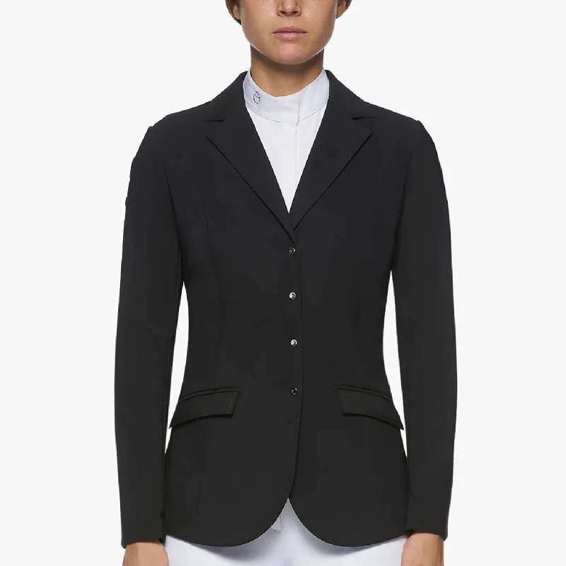 Cavalleria Toscana Lightweight Jersey Zip Show Jacket - Black Faux Fur Jacket Real Fur Jacket Shearling Jacket