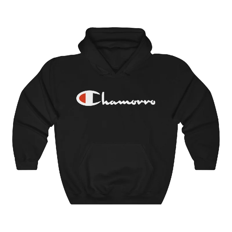 Chamorro Unisex Heavy Blend™ Hooded Sweatshirt Hoodie with Hem Drawcord Adjustable Customizable