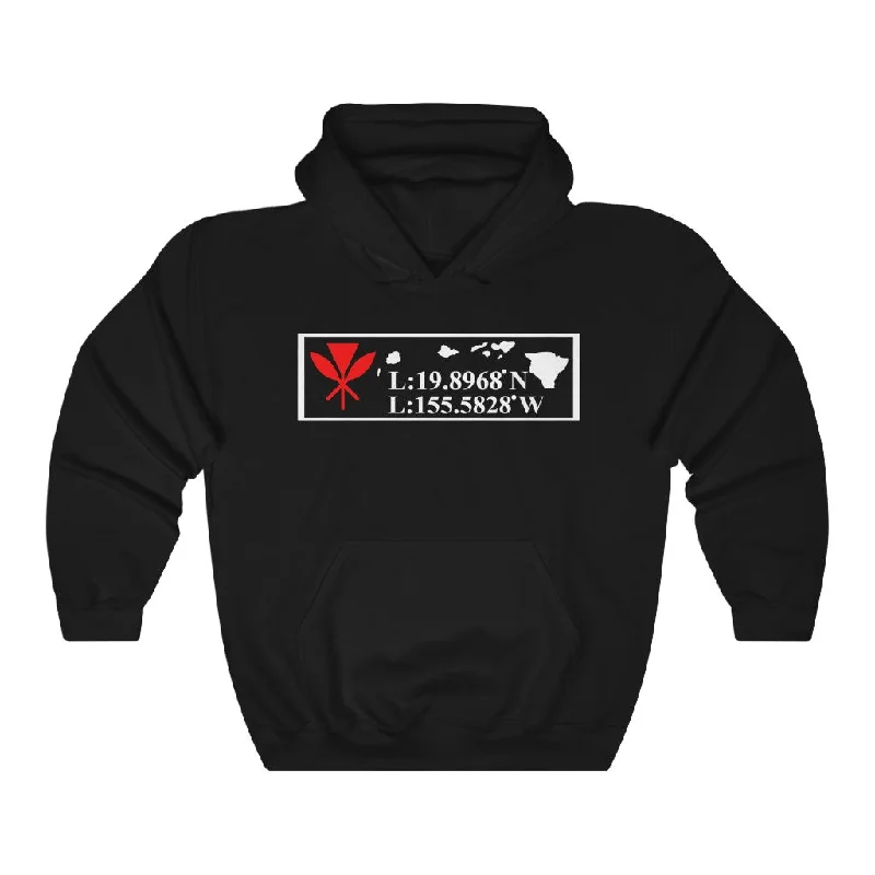 Hawaii GPS Longitude Latitude Unisex Heavy Blend™ Hooded Sweatshirt Hoodie with Cuffed Sleeves Snug Secure Hawaii GPS Longitude Latitude Unisex Heavy Blend™ Hooded Sweatshirt Hoodie with Cuffed Sleeves Snug Secure