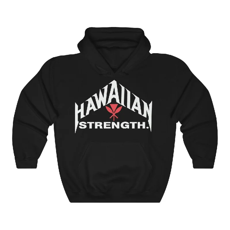 Hawaiian Strength Unisex Heavy Blend™ Hooded Sweatshirt Hoodie with Relaxed Fit Easy Casual Hawaiian Strength Unisex Heavy Blend™ Hooded Sweatshirt Hoodie with Relaxed Fit Easy Casual