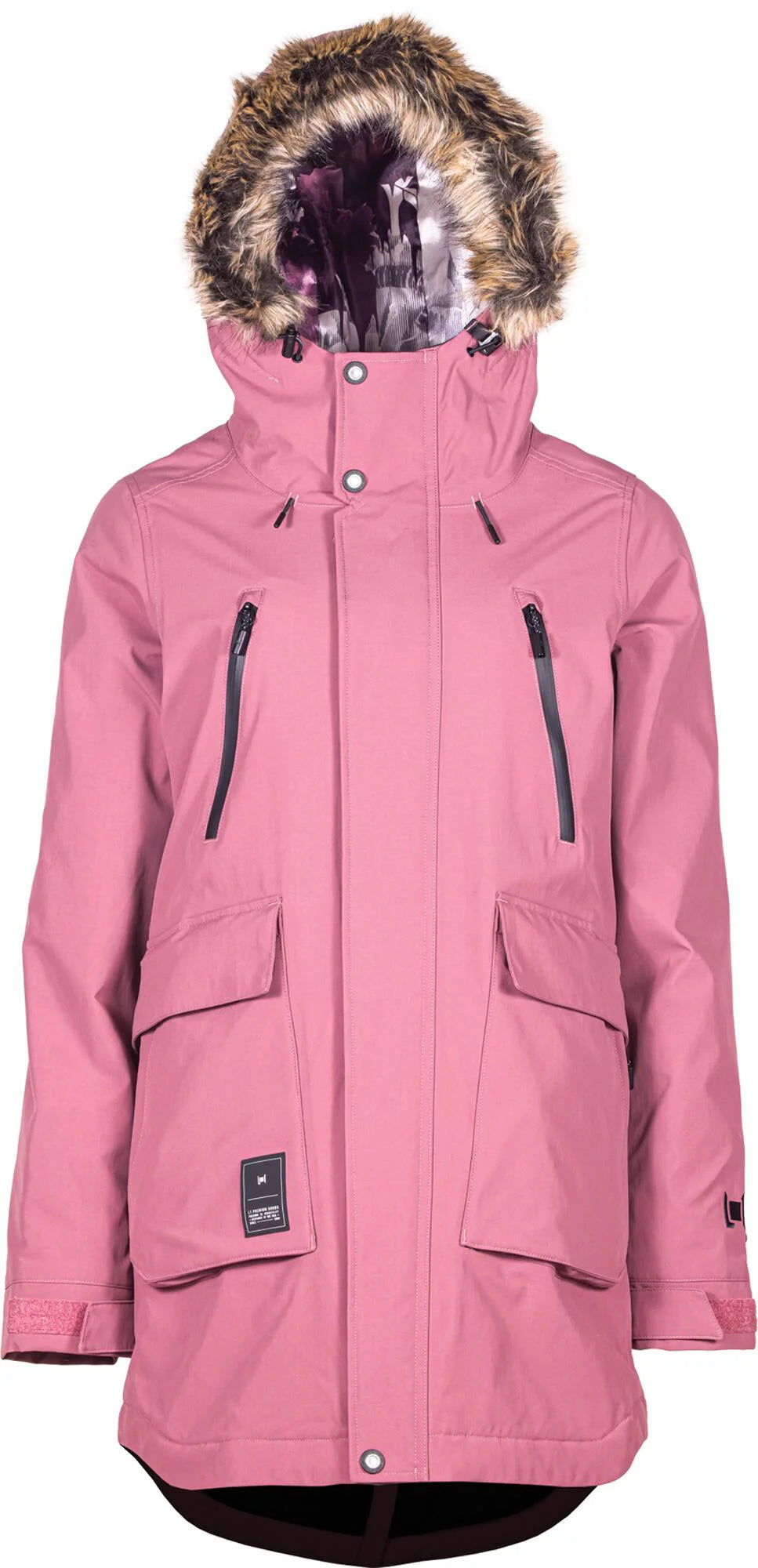L1 Fairbanks Womens Jacket Burnt Rose Herringbone Jacket Checkered Jacket Solid Jacket L1 Fairbanks Womens Jacket Burnt Rose Herringbone Jacket Checkered Jacket Solid Jacket