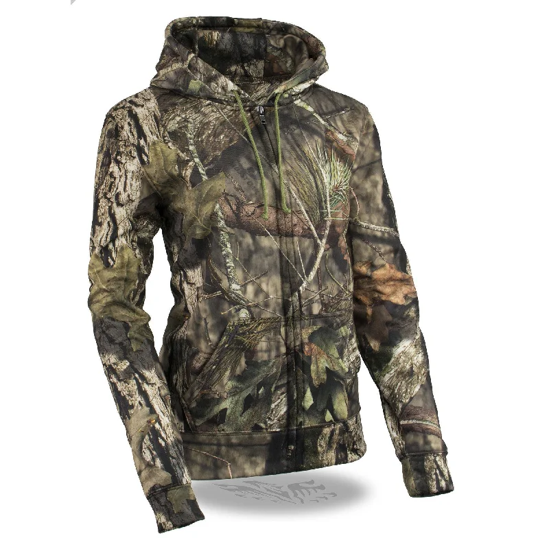 Milwaukee Leather MPL2777 Women's Mossy Oak Camouflage Hoodie with Zipper Front Hoodie with Zipper Placket Modern Functional Milwaukee Leather MPL2777 Women's Mossy Oak Camouflage Hoodie with Zipper Front Hoodie with Zipper Placket Modern Functional