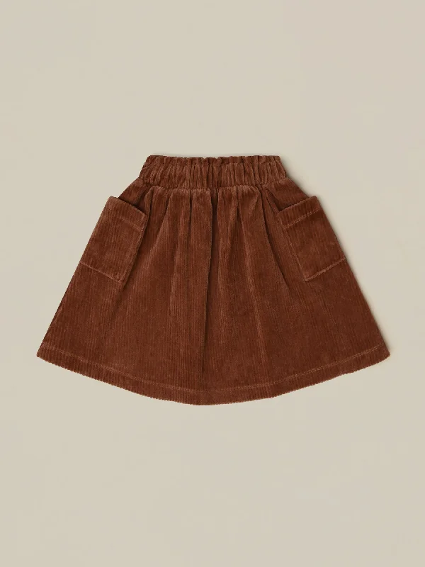 Cinnamon Wander Skirt linen skirt light