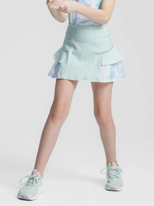 Curved Hem Skirt for Tennis lightweight skirt design