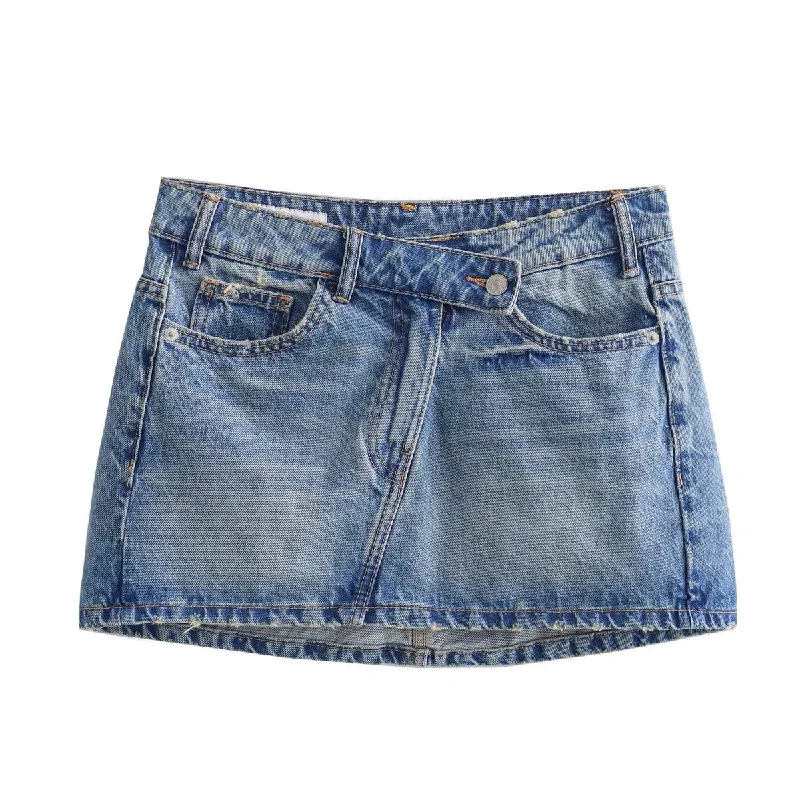 KIATA DENIM SKIRT corduroy skirt cozy