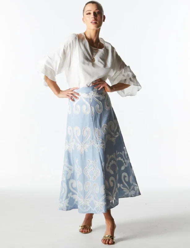 The Avenue Skirt modal blend skirt