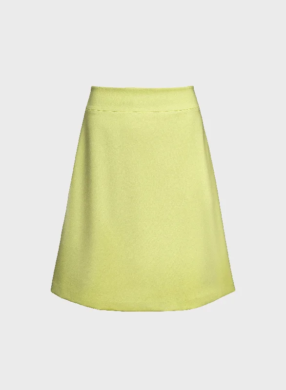 Women's Classic Heavy Ponte Skirt cashmere skirt rich